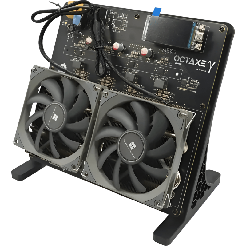 NerdMiner NerdOCTAxe 9,60 TH/s